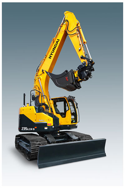 grävmaskin, produktfoto