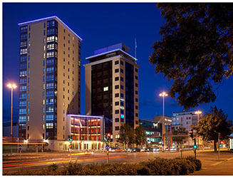 Behrn Center, Örebro, Strängbetong
