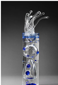 Milan Vobruba, glaskonst, produktfoto