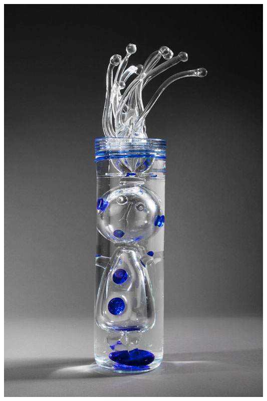 Milan Vobruba, glaskonst, produktfoto