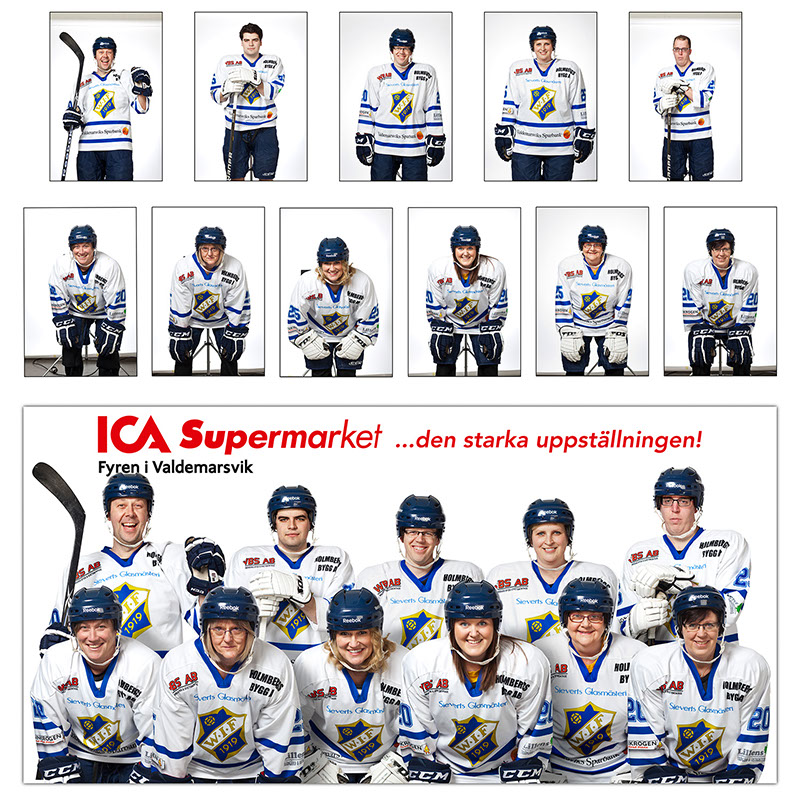 ICA Supermarket Fyren, Valdemarsvik, retusch