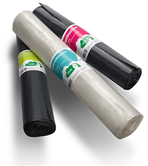 plastsäckar, stilleben, produktfoto